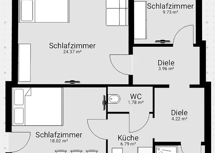 Apartamento 3 Bedrooms - 74sqm - 10 Min. Inner