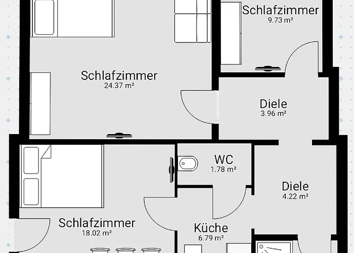 Apartamento 3 Bedrooms - 74sqm - 10 Min. Inner *